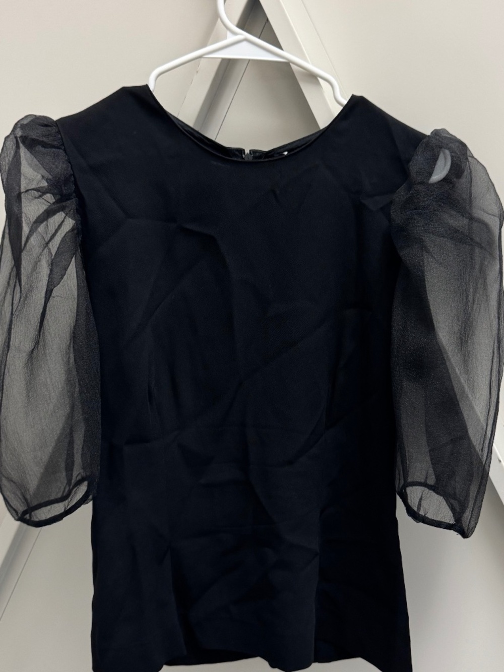 Zara Navy Blouse Size S